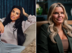 Katie Worth ‘furiosa’ con su amiga Kerry Katona después de la emisión del documental