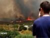«Realmente aterrador, increíblemente rápido»: los testigos describen su huida del mortal incendio forestal en España