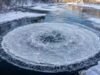 Cada invierno, los ríos canadienses producen círculos gigantes de hielo que giran. Los científicos ahora saben por qué