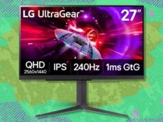 El monitor para juegos LG UltraGear QHD de 27 pulgadas ahora tiene más de $ 200 de descuento en Amazon: cómprelo por $ 279,99