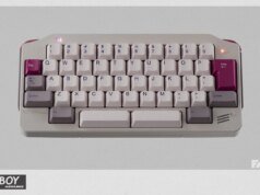 Este teclado mecánico compacto parece una carta de amor a Sport Boy Advance