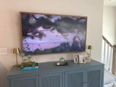 Mi televisor con arte en lienzo recibe infinitos elogios y es más barato que el Body TV de Samsung