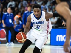 Justin Brownlee fora do Gilas Pilipinas x Austrália nas eliminatórias da Fiba
