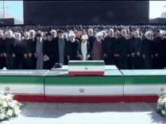 Cantos, lágrimas y Oraciones: Una multitud masiva se reúne en Teherán para el funeral de Ali Jamenei – ver