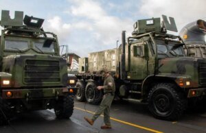 El ejército estadounidense despliega MTVR y transporta ayuda aérea a Venezuela tras los mortales terremotos