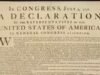 Rara copia de 1776 de la Declaración de Independencia de Estados Unidos descubierta en Londres después de 250 años