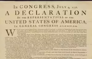 Rara copia de 1776 de la Declaración de Independencia de Estados Unidos descubierta en Londres después de 250 años