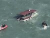 Un muerto y tres desaparecidos tras hundirse un barco cerca de la isla de Alcatraz en la Bahía de San Francisco