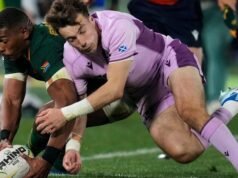 A recuperação tardia da Escócia fica aquém do Springboks