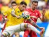 Suíça quebra corações colombianos com primeira vitória nos pênaltis