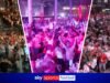 CENAS ÉPICAS! Torcedores da Inglaterra ficaram radiantes nos fan parks após a vitória da Noruega