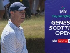 McIlroy compartilha a liderança na rodada de abertura do Genesis Scottish Open