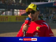 Pilotando Hamilton mais rápido em Silverstone antes da qualificação Dash