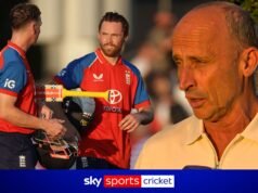 Nasser: A Inglaterra não pode tirar o pé do acelerador para o T20 last contra a Índia