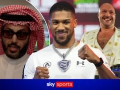 Fury x AJ deve começar à 1h se a luta for realizada em Wembley