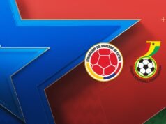Colômbia x Gana AO VIVO!