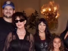 Rob Kardashian faz uma aparição rara