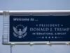 El aeropuerto de Florida cambia oficialmente su nombre en honor a Donald Trump; Presidente de EE.UU. lo llama «un día muy grande»