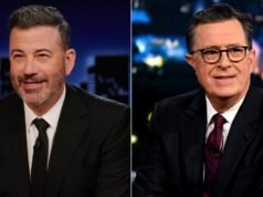 Los presentadores nocturnos Stephen Colbert y Jimmy Kimmel obtienen nominaciones al Emmy